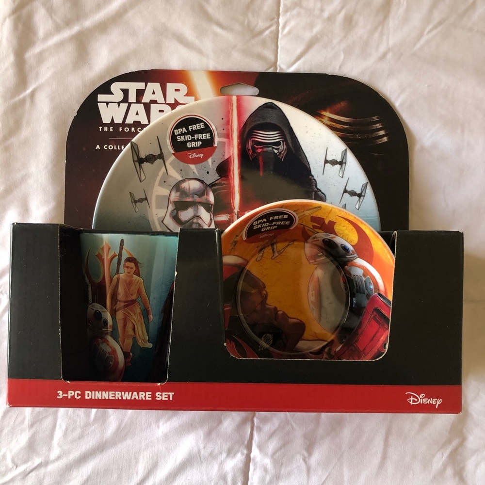 Star Wars 3 Piece Dinnerware Set